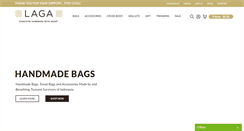 Desktop Screenshot of laga-handbags.com